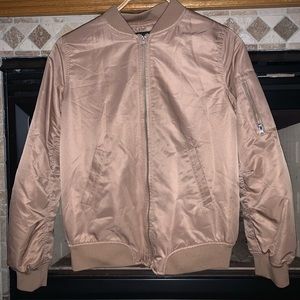 Tan Bomber Jacket